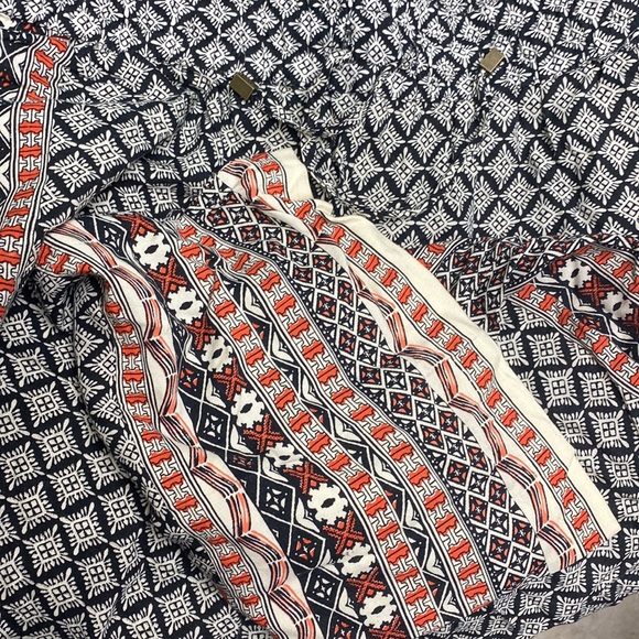 Lucy&Laurel Pretty Print Adjustable Waist Pants NeverUsed - Picture 13 of 14